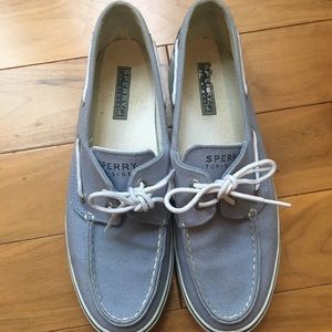 Sperry Top Sliders (Baby Blue Women Size 9)